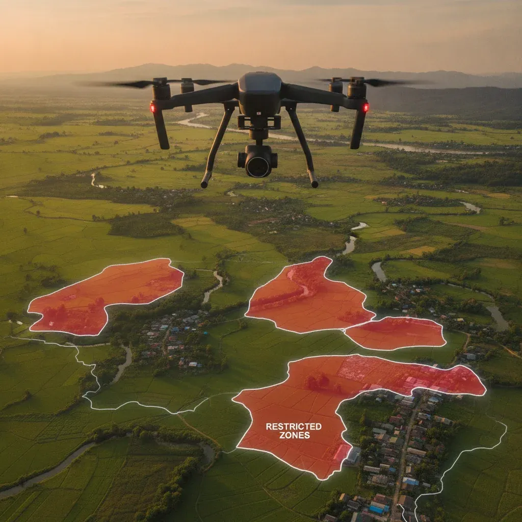 Drone Operators Get New Freedom Across Thailand—But 7 Border Provinces Remain Off-Limits