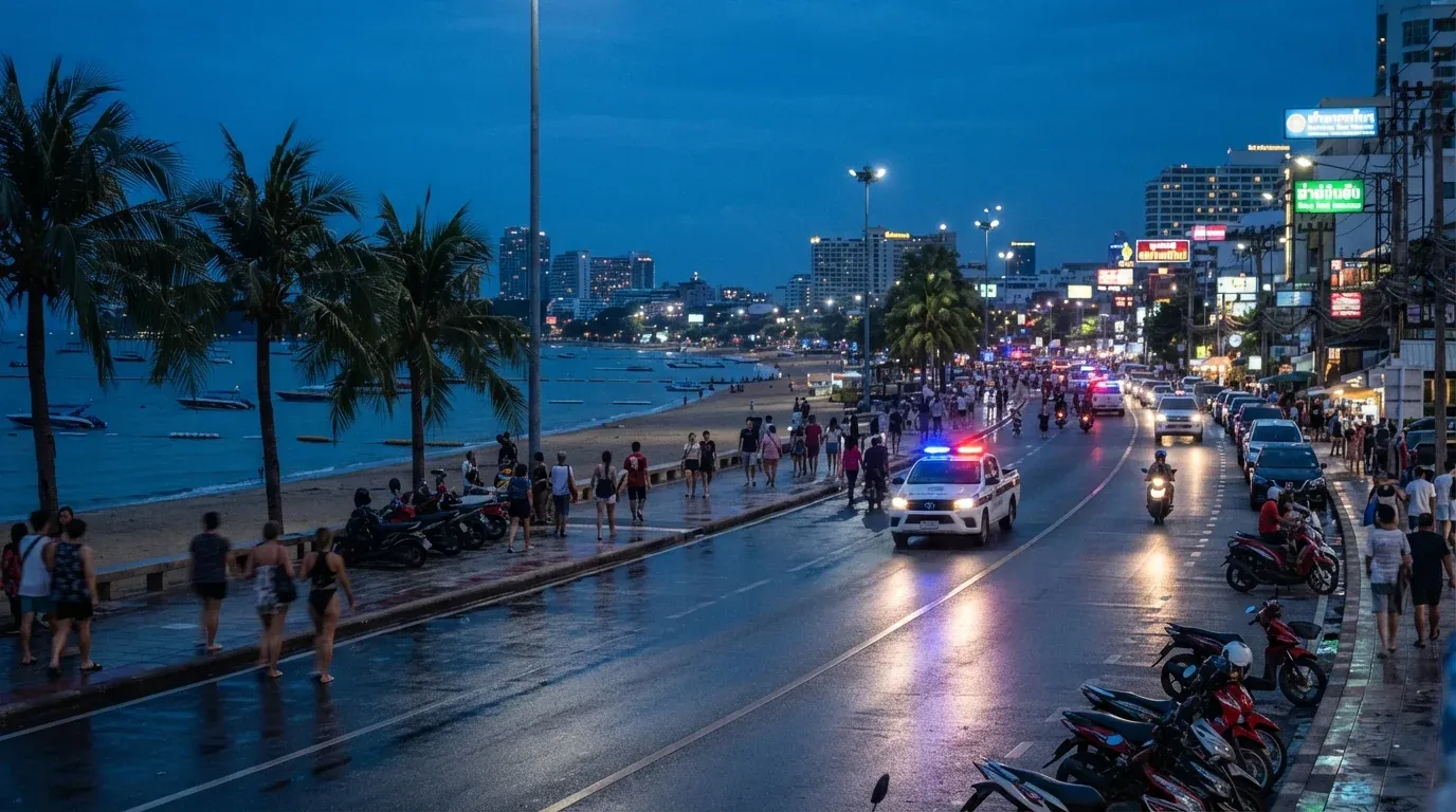 Pattaya Crime Wave Sparks Police Action: What Tourists Need to Know
