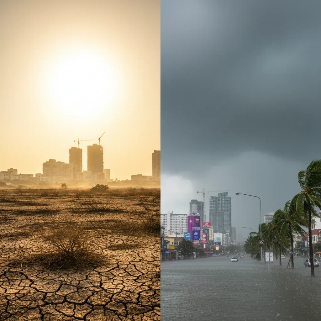 Pattaya's 2025 Weather Challenge: June Water Shortages, Then Heavy Rains Through October