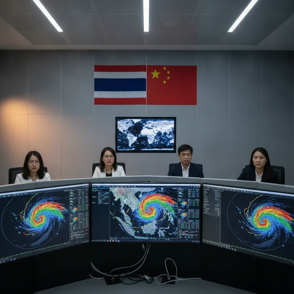 Thailand Gets Early Access to AI Typhoon Forecasting as China Shares Breakthrough Technology