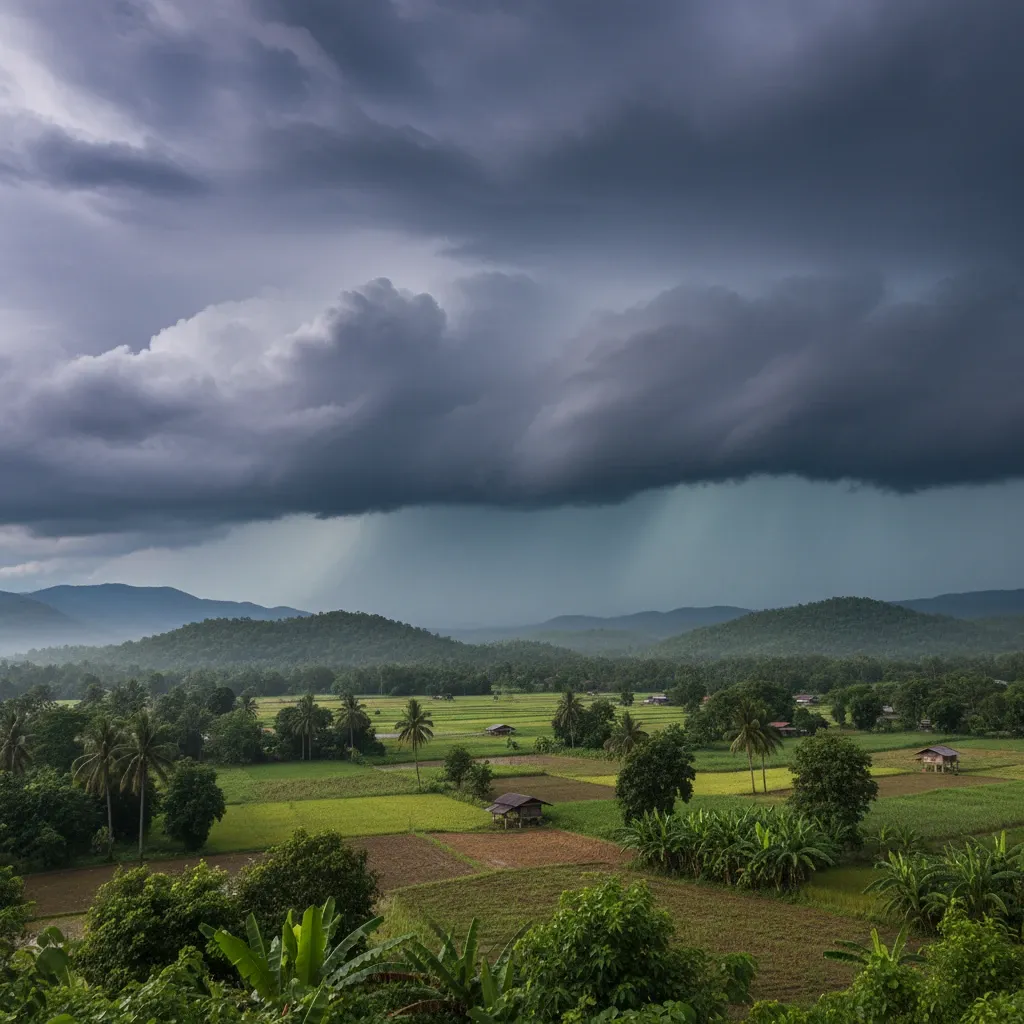 Thailand Monsoon Arrives: Heavy Rains Threaten Multiple Provinces May 14-18