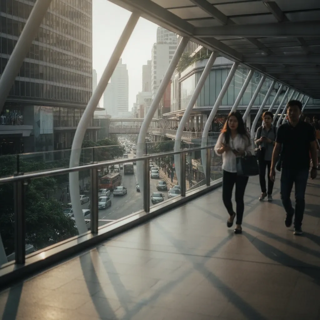 Eight Students Face 10-Year Prison Sentences After OneSiam Skywalk Brawl Injures Commuters