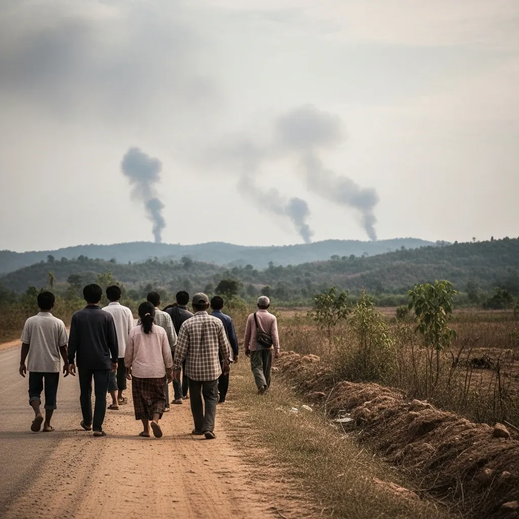 Myanmar's Military Presidency Puts Thailand's Border Economy and 1 Million Displaced People at Risk