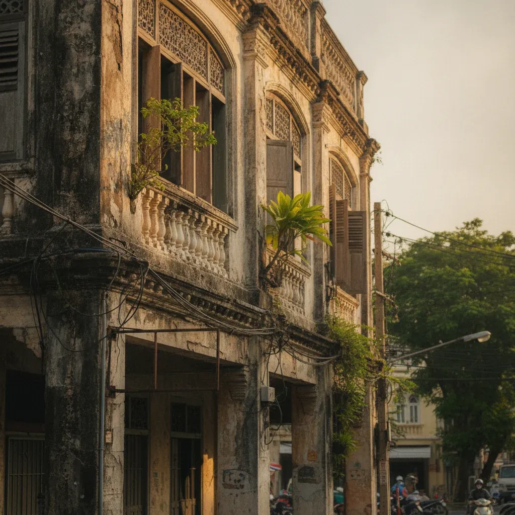 Bangkok's Aging Buildings at Breaking Point: 5,000 Shophouses Risk Structural Collapse