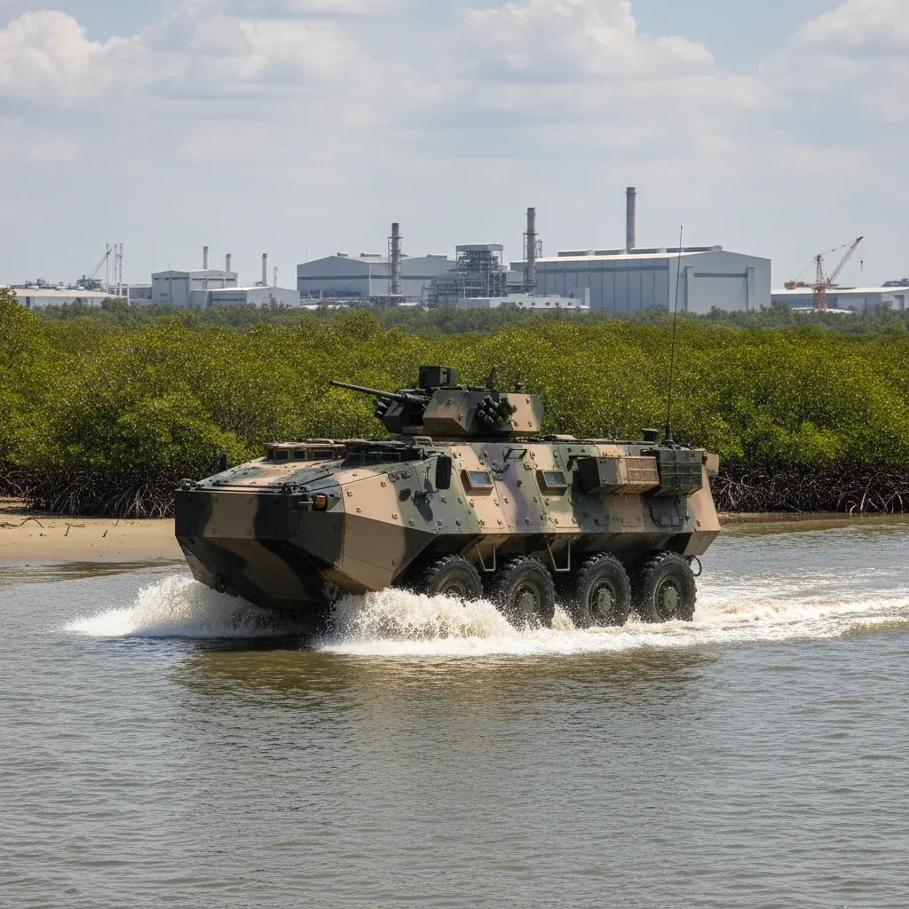 Thai Navy Defends Plan for Additional Domestic Military Vehicles to Support Eastern Border Operations